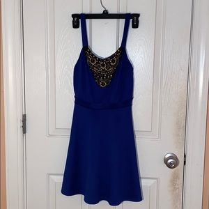 Charlotte Russe Royal blue dress
